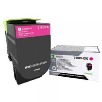 Lexmark 71B0H30 - toner, magenta Lexmark 71B0H30 - toner, magenta