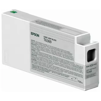 Epson T6369 (C13T636900) - patron, light light black (világos világos fekete)