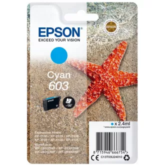 Epson C13T03U24020 - patron, cyan (azúrkék) Epson C13T03U24020 - patron, cyan (azúrkék)