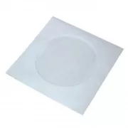 Boríték 1 CD-hez, papír, fehér, ablakkal