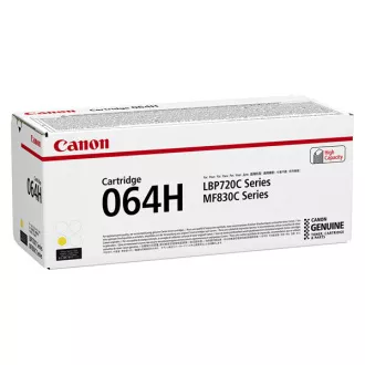 Canon 064H (4932C001) - toner, yellow (sárga)