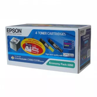 Epson C13S050268 - toner, black + color (fekete + színes) Epson C13S050268 - toner, black + color (fekete + színes)