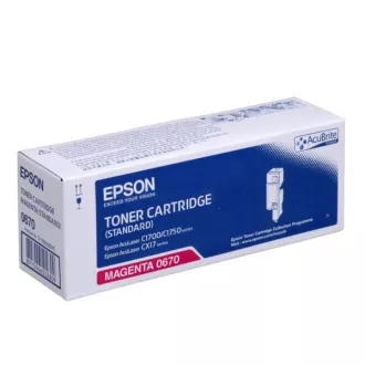 Epson C13S050670 - toner, magenta Epson C13S050670 - toner, magenta