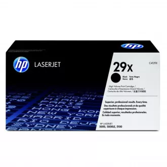 HP 29X (C4129X) - toner, black (fekete )