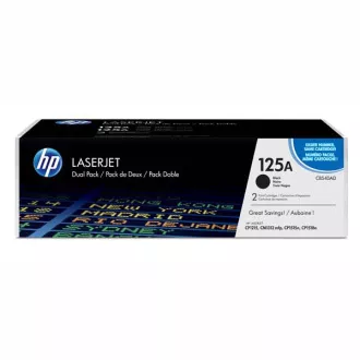 HP 125A (CB540AD) - toner, black (fekete ) 2db HP 125A (CB540AD) - toner, black (fekete ) 2db