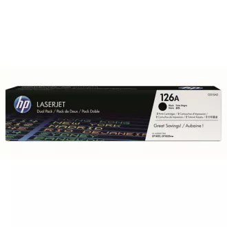 HP 126A (CE310AD) - toner, black (fekete ) 2db HP 126A (CE310AD) - toner, black (fekete ) 2db