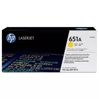 HP 651A (CE342A) - toner, yellow (sárga)