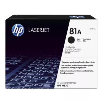 HP 81A (CF281A) - toner, black (fekete )