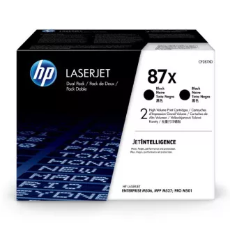 HP 87X (CF287XD) - toner, black (fekete )