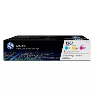 HP 126A (CF341A) - toner, color (színes) 3db