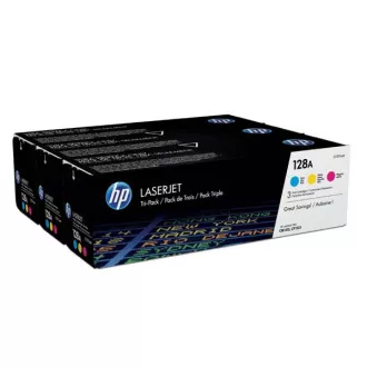 HP 128A (CF371AM) - toner, color (színes) 3db