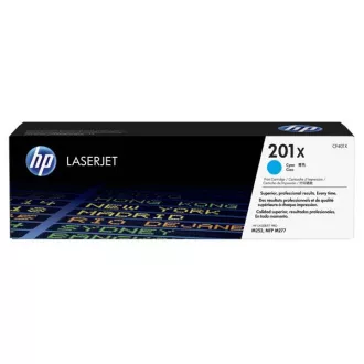 HP 201X (CF401X) - toner, cyan (azúrkék)