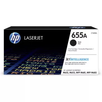 HP 655A (CF450A) - toner, black (fekete )