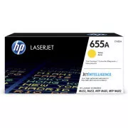 HP 655A (CF452A) - toner, yellow (sárga)