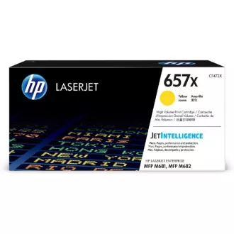 HP 657X (CF472X) - toner, yellow (sárga)