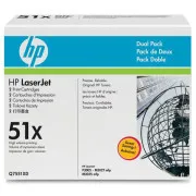 HP 51X (Q7551XD) - toner, black (fekete )