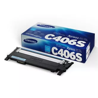 Samsung CLT-C406S (ST984A) - toner, cyan (azúrkék) Samsung CLT-C406S (ST984A) - toner, cyan (azúrkék)