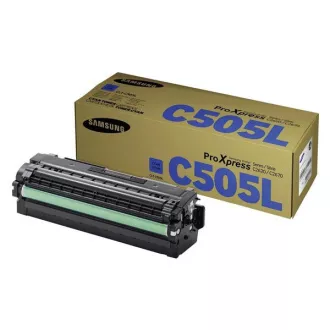Samsung CLT-C505L (SU035A) - toner, cyan (azúrkék)
