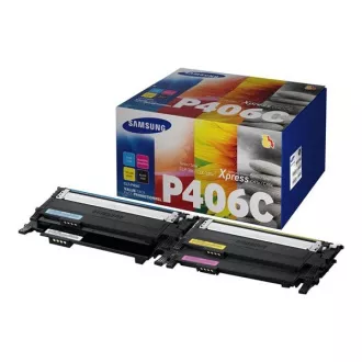 Samsung CLT-P406C (SU375A) - toner, black + color (fekete + színes) Samsung CLT-P406C (SU375A) - toner, black + color (fekete + színes)