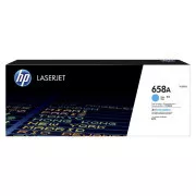 HP 658A (W2001A) - toner, cyan (azúrkék)