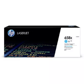 HP 658X (W2001X) - toner, cyan (azúrkék)