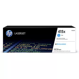 HP 415X (W2031X) - toner, cyan (azúrkék) HP 415X (W2031X) - toner, cyan (azúrkék)