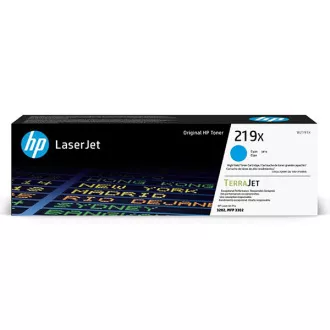 HP 219X (W2191X) - toner, cyan (azúrkék)