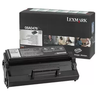 Lexmark 08A0476 - toner, black (fekete ) Lexmark 08A0476 - toner, black (fekete )