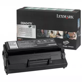 Lexmark X08A0478 - toner, black (fekete )