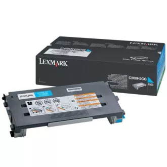 Lexmark C500 (C500H2CG) - toner, cyan (azúrkék)
