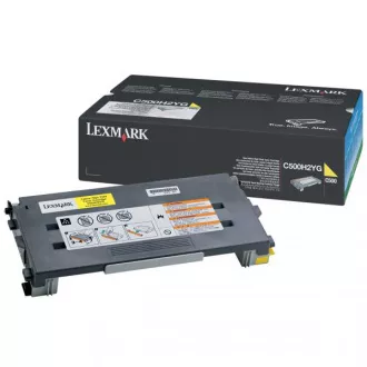 Lexmark C500 (C500H2YG) - toner, yellow (sárga)