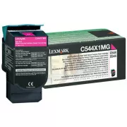 Lexmark C544X1MG - toner, magenta