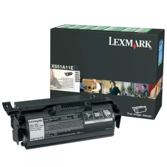 Lexmark X651A11E - toner, black (fekete ) Lexmark X651A11E - toner, black (fekete )