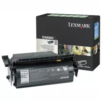 Lexmark 12A6865 - toner, black (fekete ) Lexmark 12A6865 - toner, black (fekete )