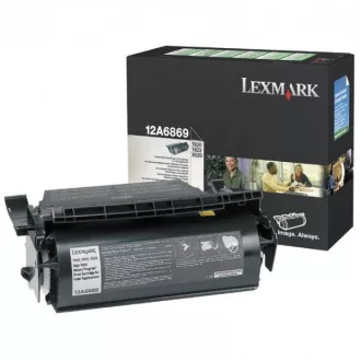 Lexmark 12A6869 - toner, black (fekete )