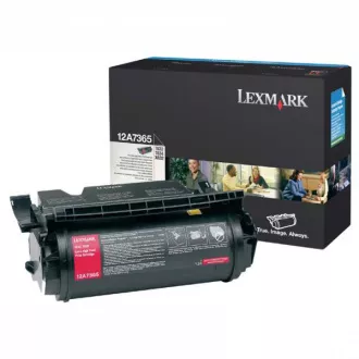 Lexmark 12A7365 - toner, black (fekete ) Lexmark 12A7365 - toner, black (fekete )