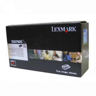 Lexmark E321 (12A7405) - toner, black (fekete )