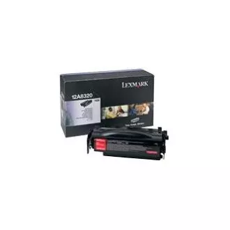 Lexmark 12A8320 - toner, black (fekete )