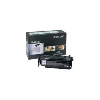Lexmark 12A8420 - toner, black (fekete )