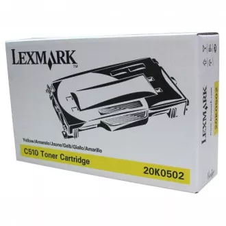Lexmark 20K0502 - toner, yellow (sárga) Lexmark 20K0502 - toner, yellow (sárga)