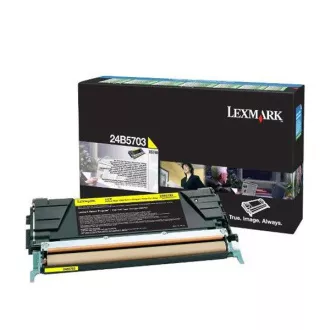Lexmark 24B5703 - toner, yellow (sárga)