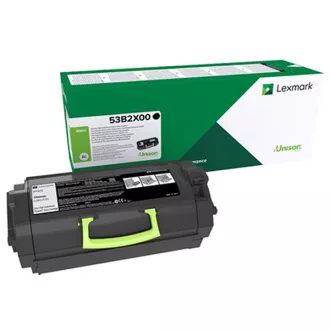 Lexmark 53B2X00 - toner, black (fekete ) Lexmark 53B2X00 - toner, black (fekete )