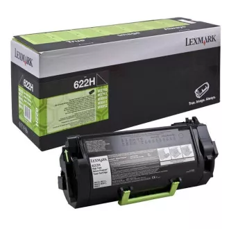 Lexmark 622H (62D2H00) - toner, black (fekete )