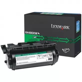 Lexmark 64480XW - toner, black (fekete )
