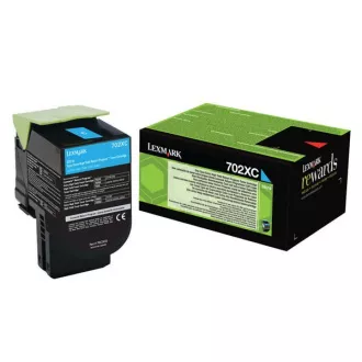 Lexmark 70C2XC0 - toner, cyan (azúrkék) Lexmark 70C2XC0 - toner, cyan (azúrkék)