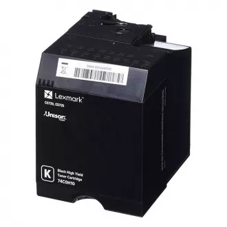 Lexmark 74C0H10 - toner, black (fekete )