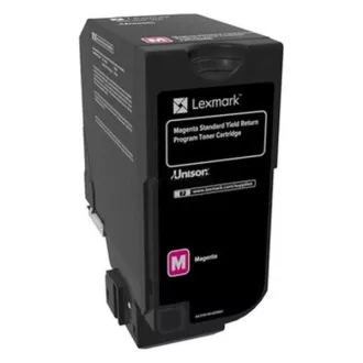 Lexmark 74C20M0 - toner, magenta