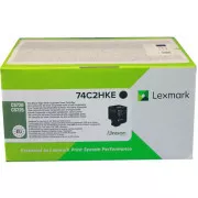 Lexmark 74C2HKE - toner, black (fekete )
