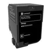 Lexmark 74C2HK0 - toner, black (fekete )