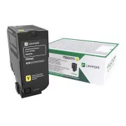 Lexmark 75B20Y0 - toner, yellow (sárga)